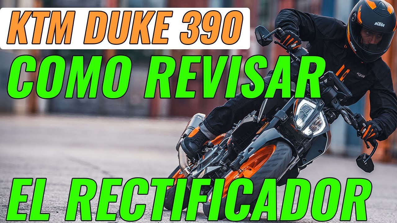 COMO REVISAR  Rectificador Regulador KTM 390 NO CARGA LA BATERIA