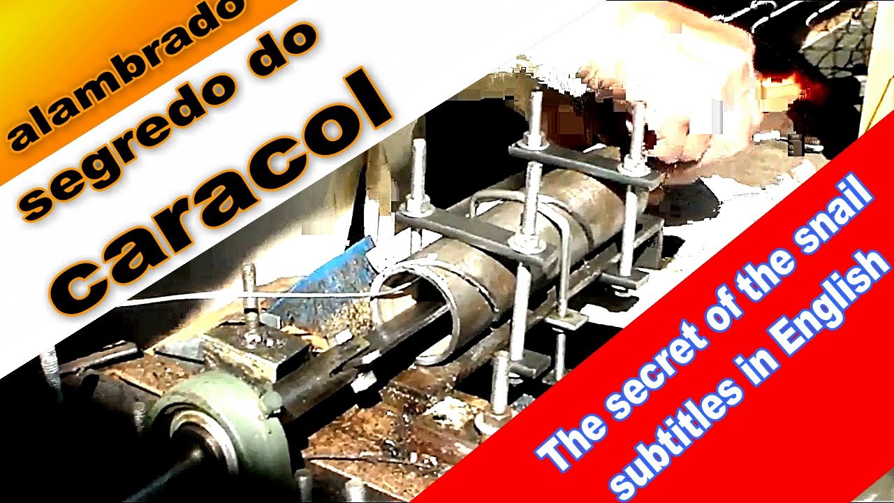 alambrado o segredo do caracol perfeito  Americo Brazil informa