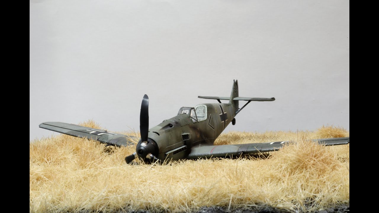 Eduard 1/72 BF109-E Full build and pilot history