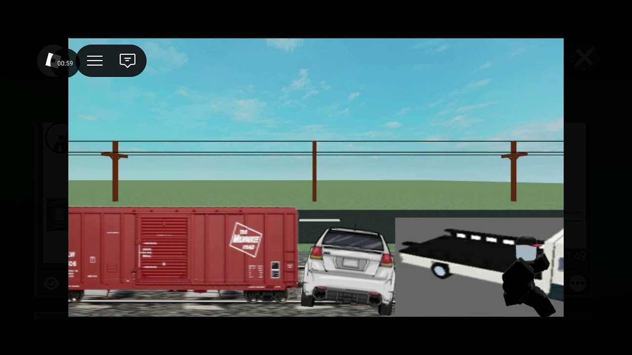 Freight Cars Runaway