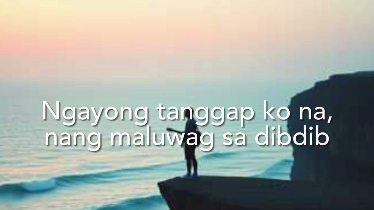 Ngayong tanggap ko na - By: CZ (Lyrics)