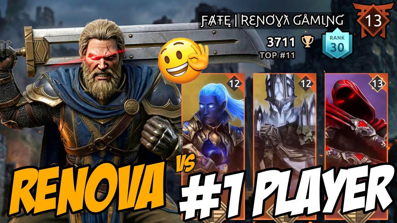 TOP #1 SOT Vs Renova Gaming 🔥💯 Thrilling Leaderboard Showdown 🫡🙌 | Shadow Fight 4 Arena | SOT SFA
