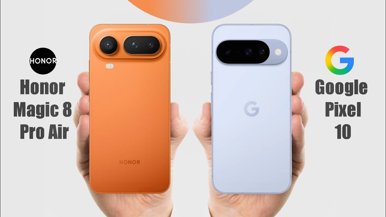 Honor Magic 8 Pro Air vs Google Pixel 10