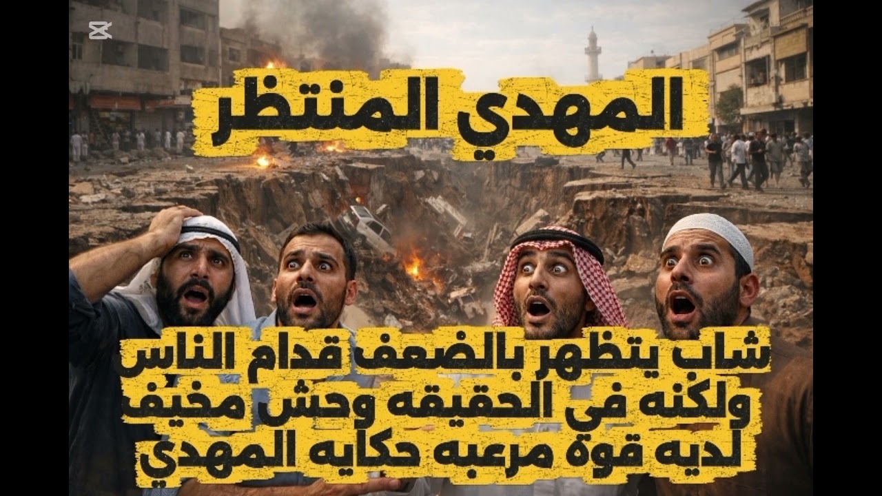 المهدي المنتظر شاب يتظهر بالضعف قدام الناس ولكنه في الحقيقه وحش مخيف لديه قوه مرعبه | حكايه المهدي!