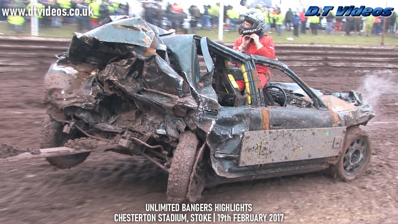 2017 Bangers Crash Highlights | National Bangers | Stoke | 19/2/2017