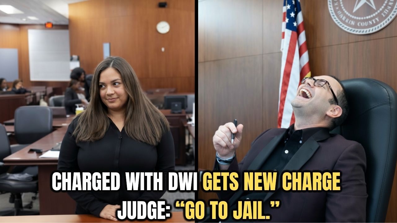 Charged with DWI, Picks Up New Case — Judge Fleischer Sends Her to Jail