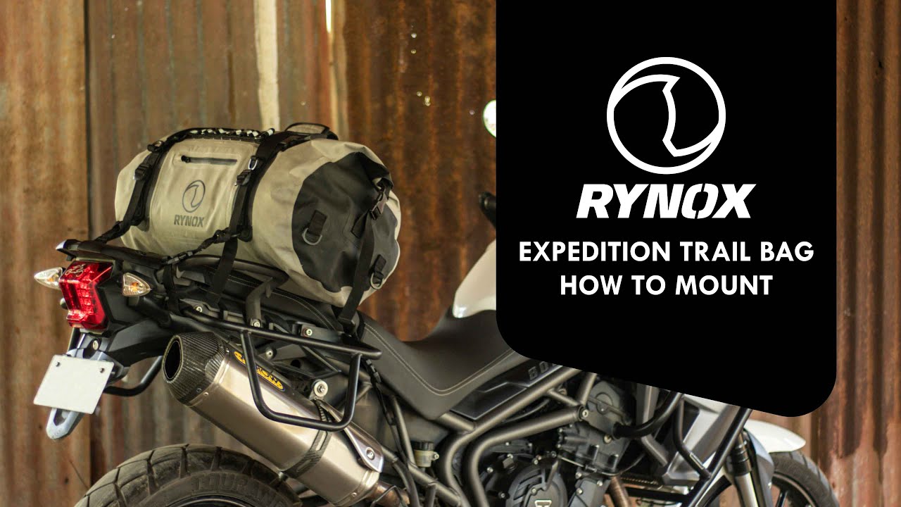 Rynox  Expedition Trail Bag 2 - Stormproof: How to Mount