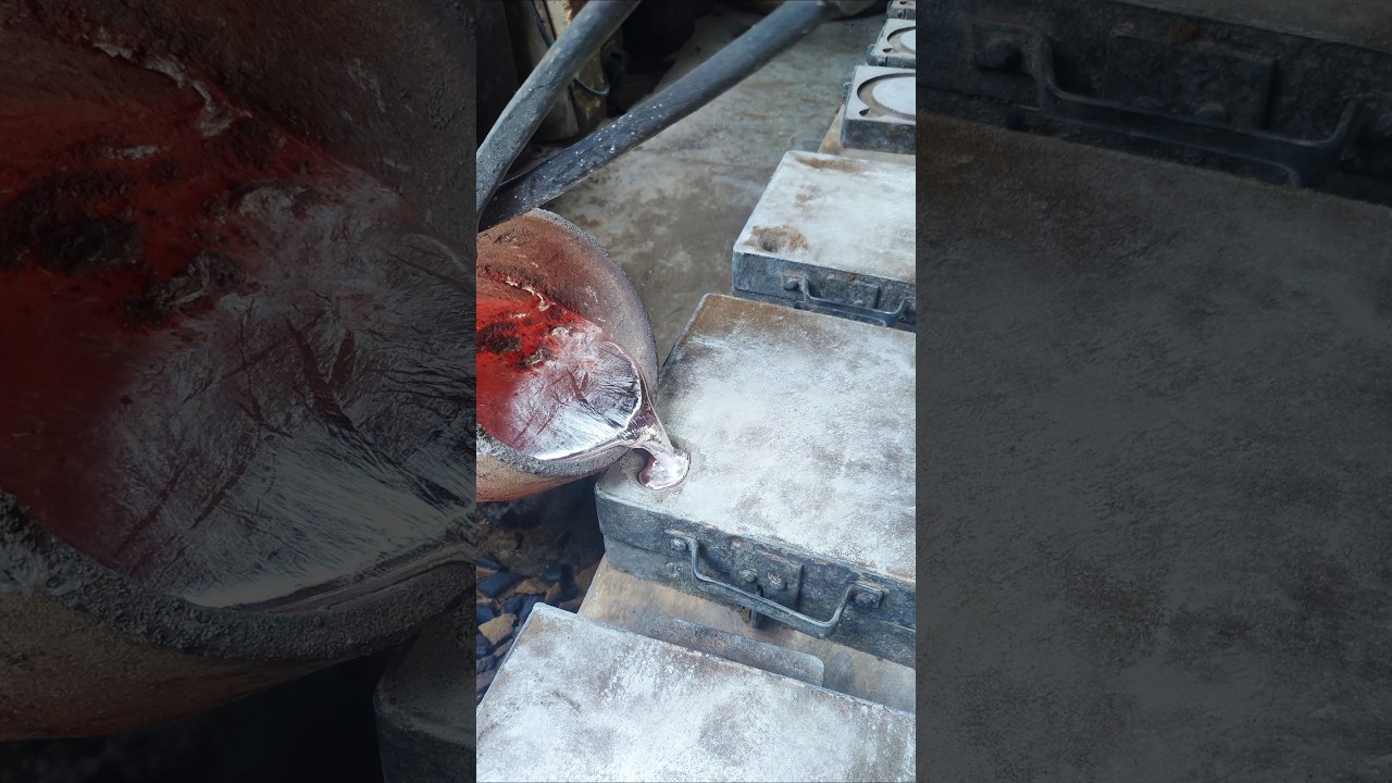 Aluminum Melt Steady Motion 