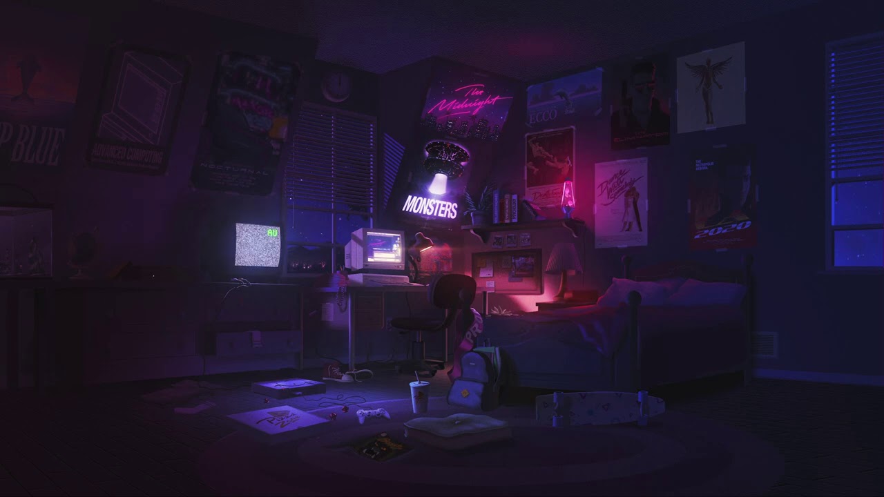 The Midnight - 'Dance with Somebody (Instrumental)' (Official Audio)