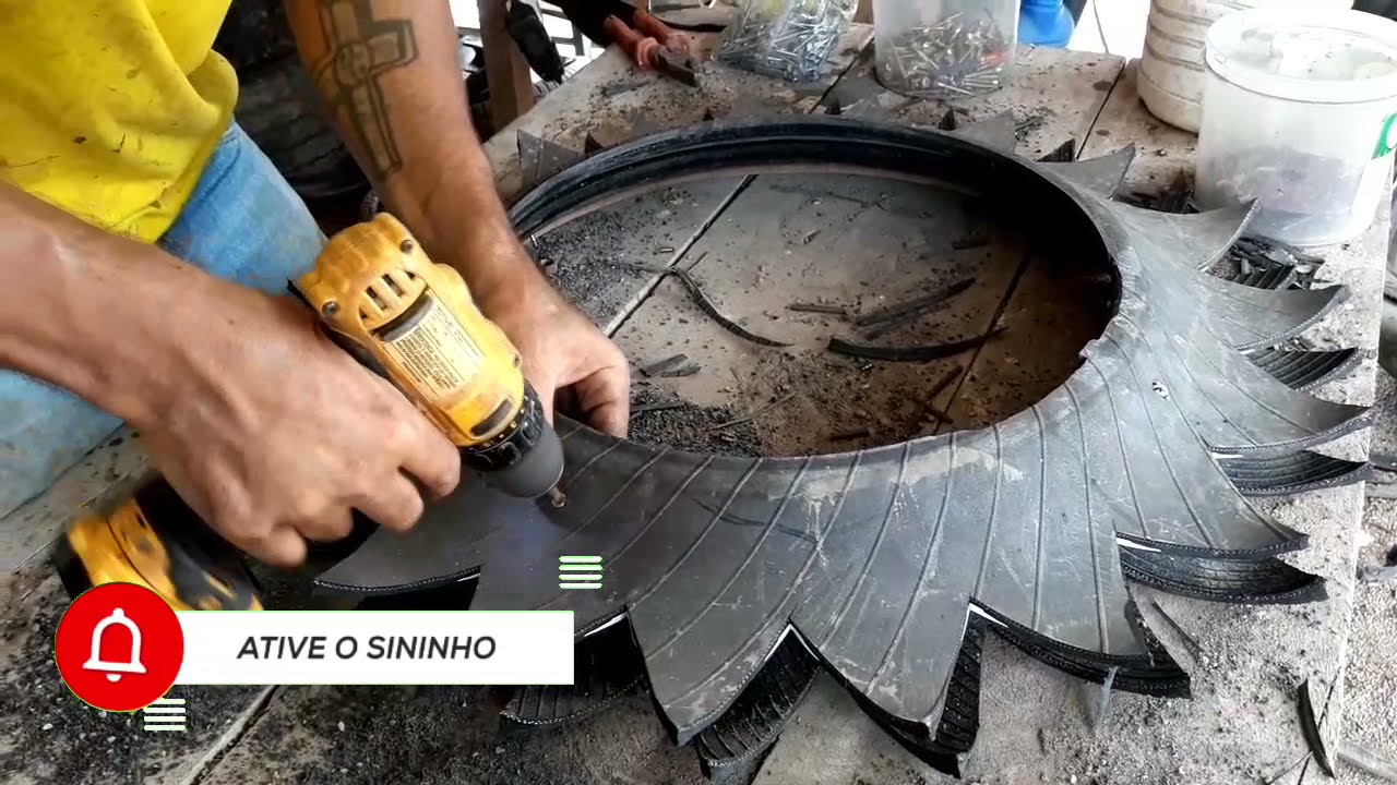 IDEIAS DE COMO FAZER FUNDO DO VASO DE  PNEU