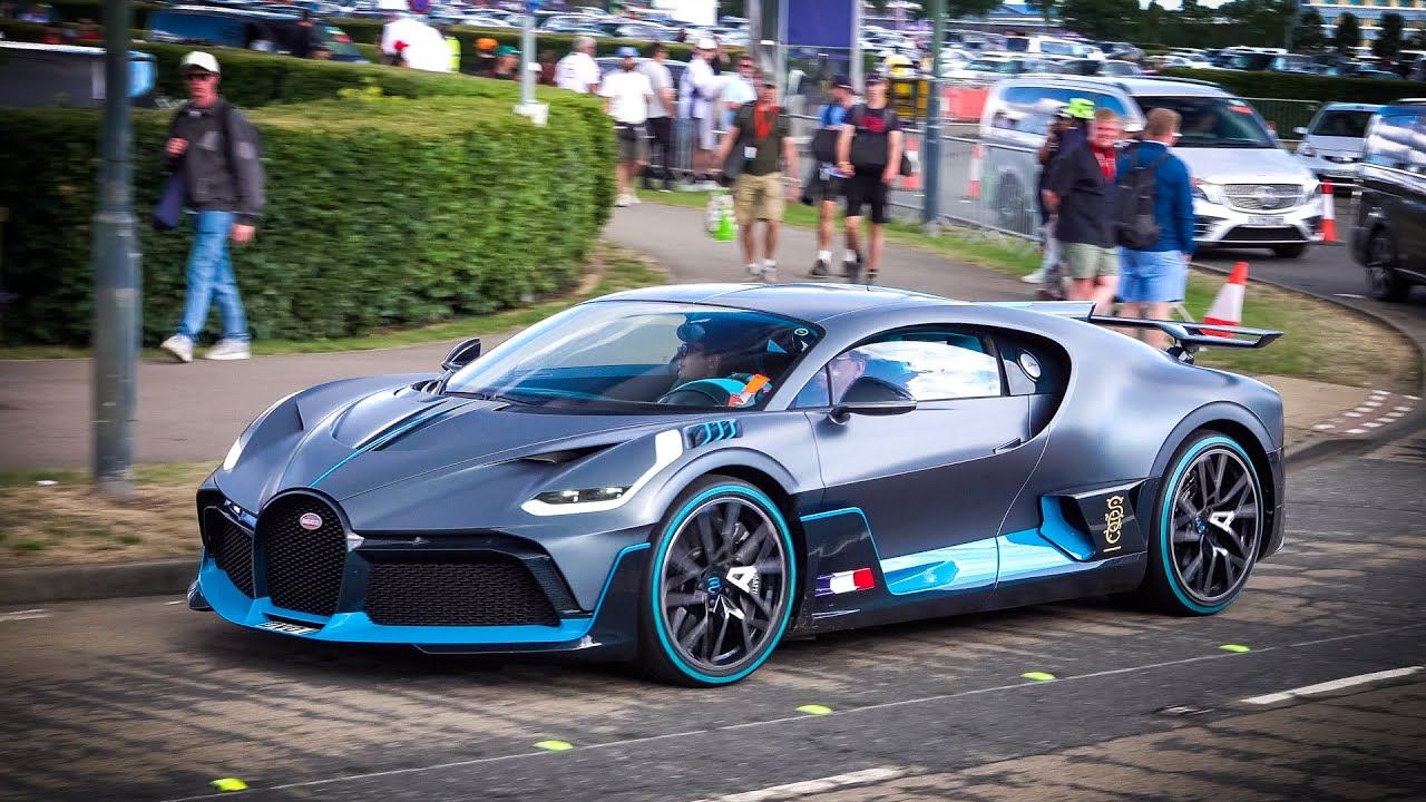 Cars Leaving Silverstone Circuit after British F1 GP 2023