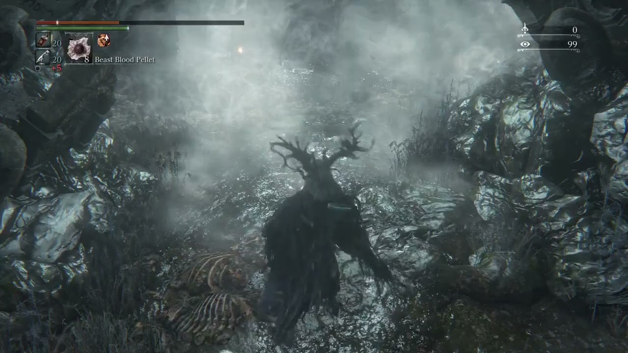 بلود بورن : جميع الزعماء مع الدنجنات بدون ولا ضربة Bloodborn | all bosses no damage NG+6