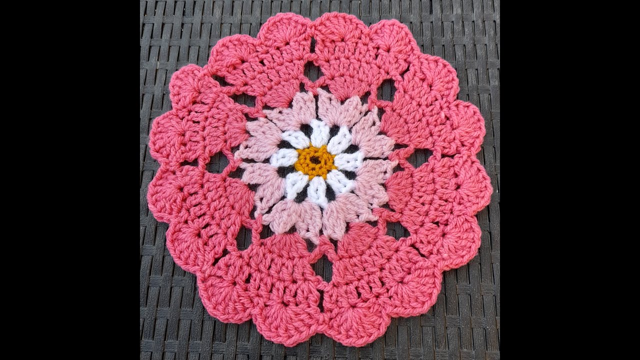 napperon *Coeur * au crochet