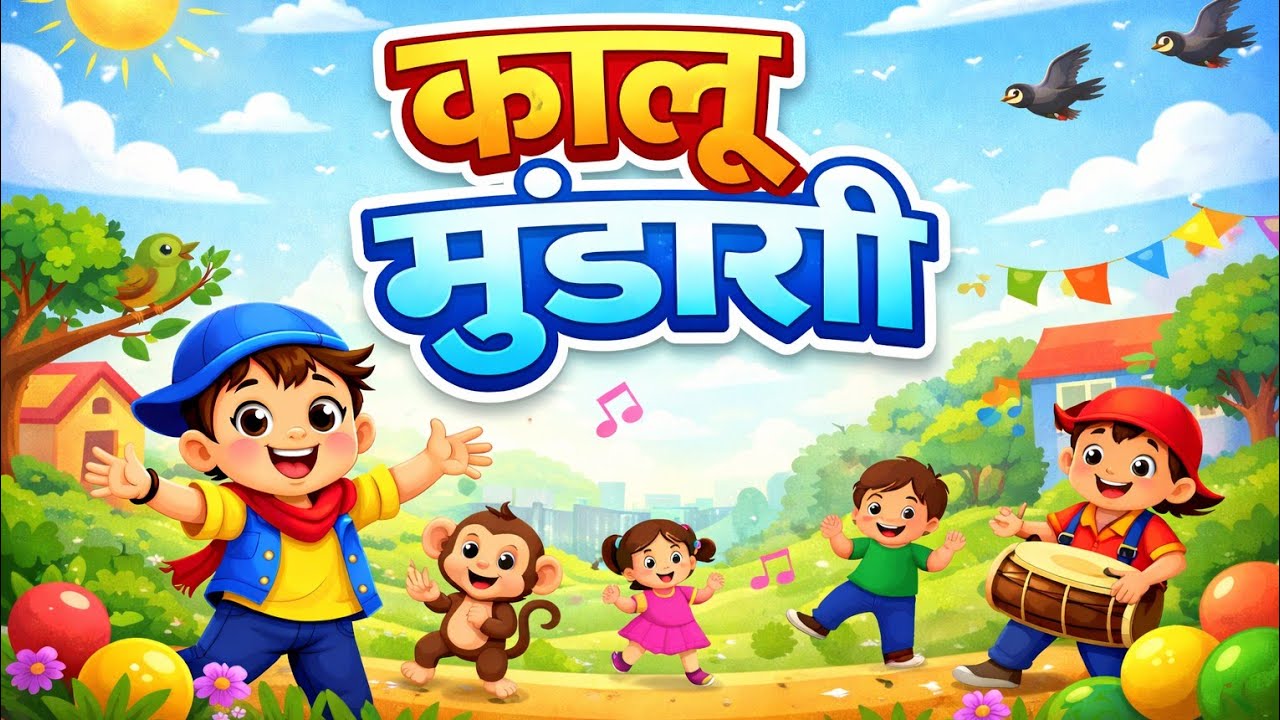 कालू मुंडारी  | Kalu Mundari toon rhymrs for Kids | rhymes for kids | #rhymes