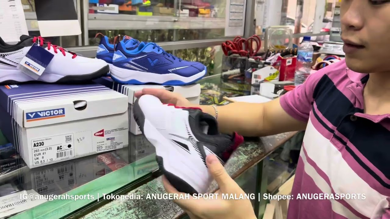 Masuk lagi sepatu baru dari Victor untuk Kaki LEBAR (WIDE) A 230 & A170 II + Harga sangat terjangkau