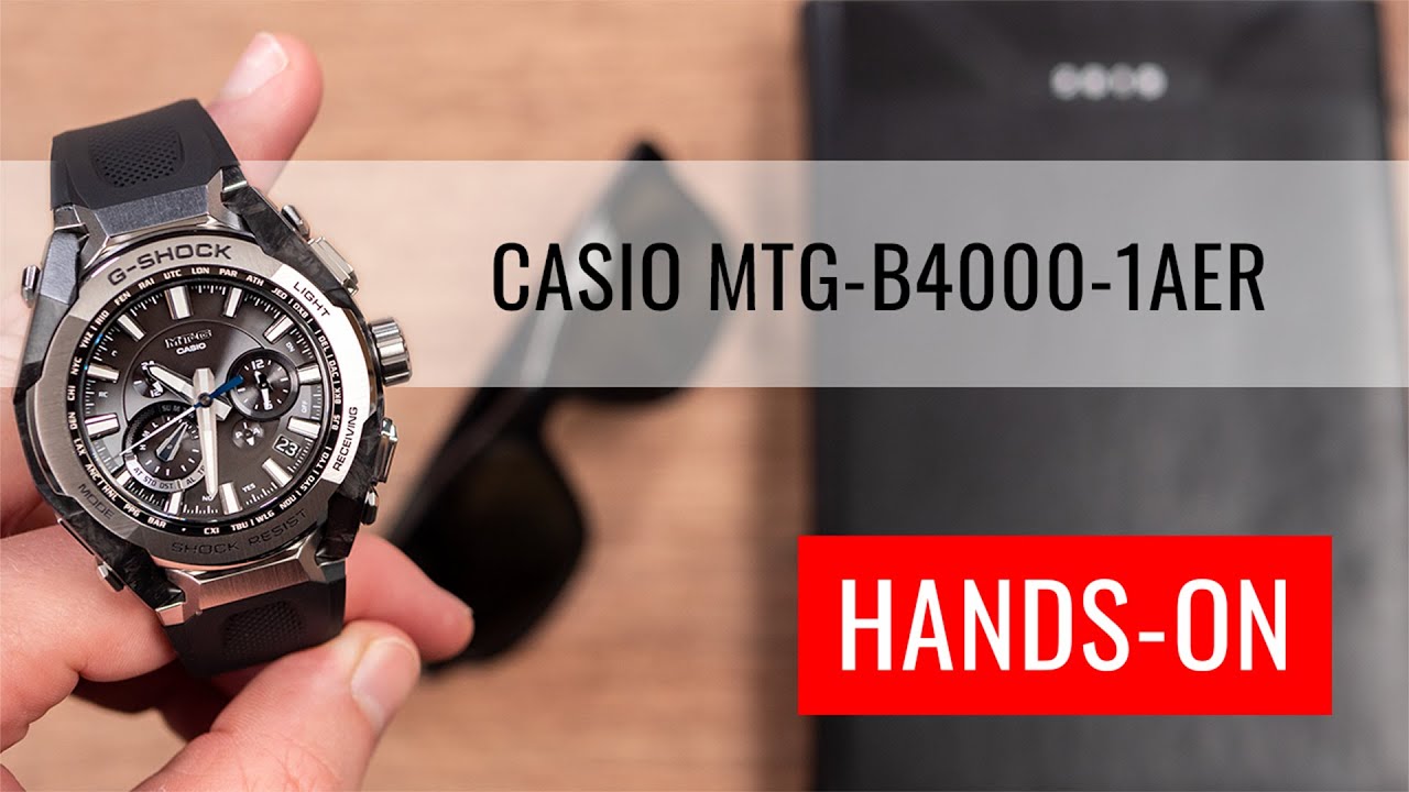 HANDS-ON: Casio G-Shock MT-G MTG-B4000-1AER