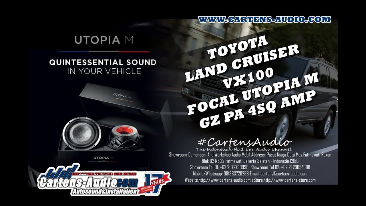 Audio Mobil TOYOTA LAND CRUISER VX100 With Premium Focal Utopia M Speaker