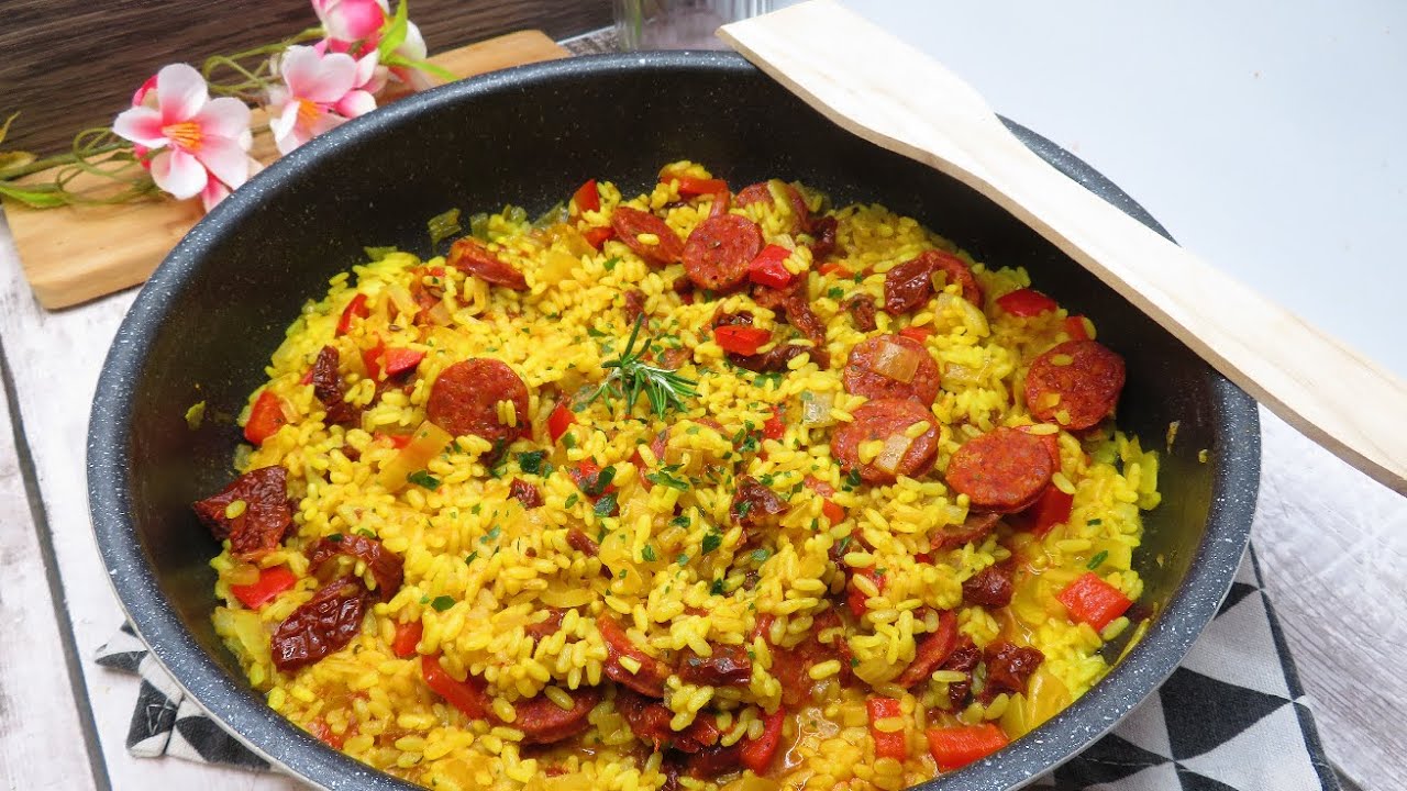Risotto au chorizo