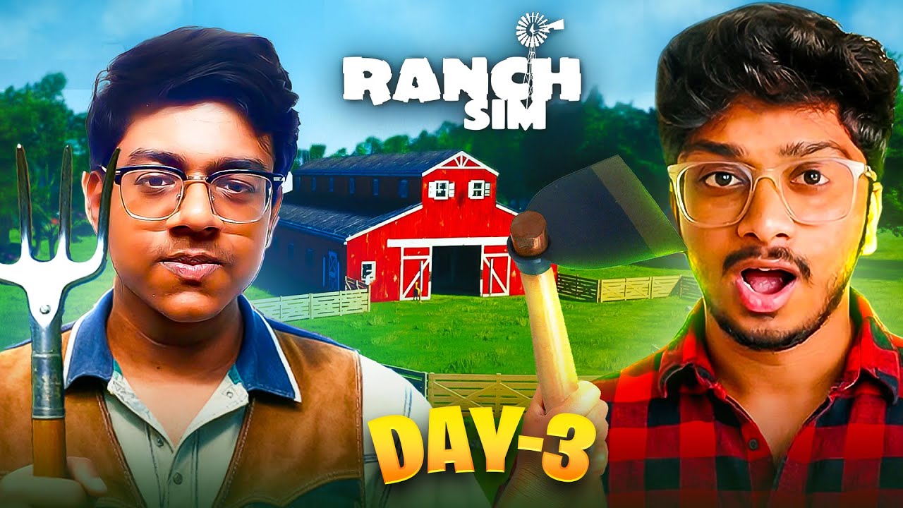 Ranch Simulator LIVE | Can I Survive My Ranch With No Money? (DAY-3)