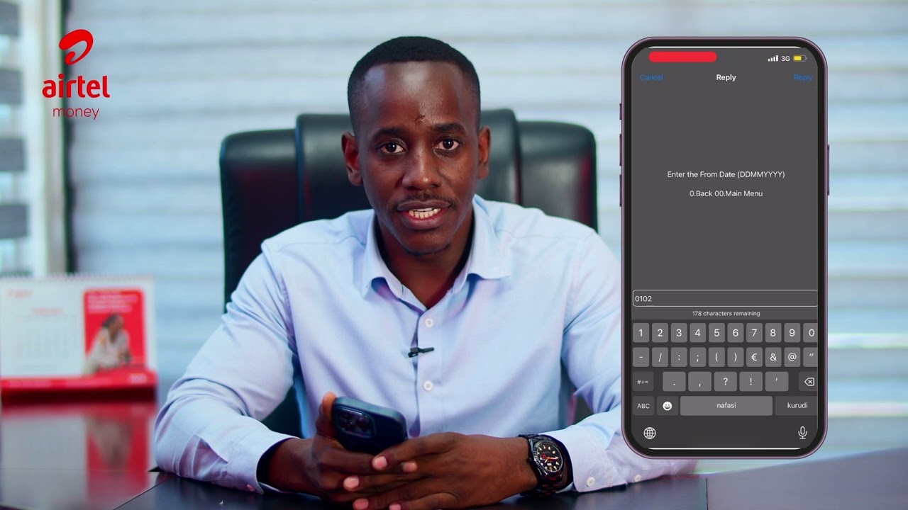 How To Request For Airtel Money Statement Using USSD or The MyAirtel App