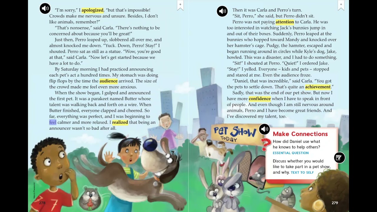 Third Grade Wonders --Unit 4, Week 2 -- The Impossible Pet Show