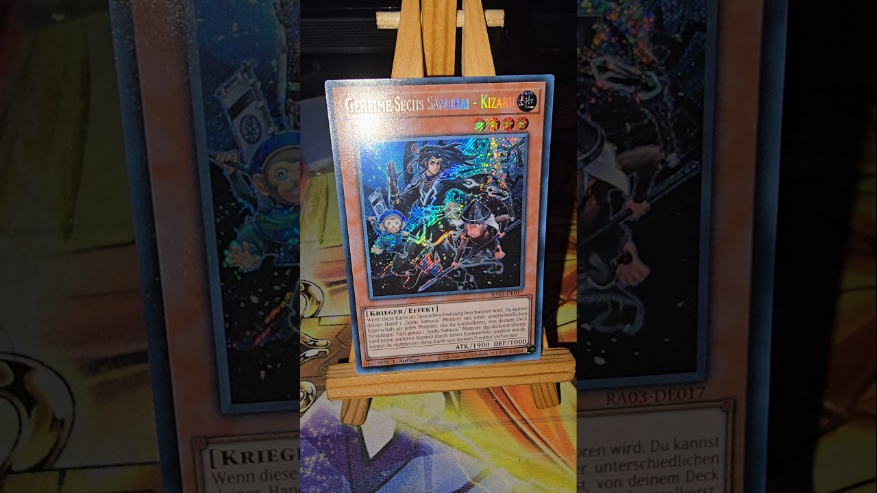 YU-GI-OH Secret Six Samurai - Kizaru Secret Rare Quarter Century Bonanza 2024