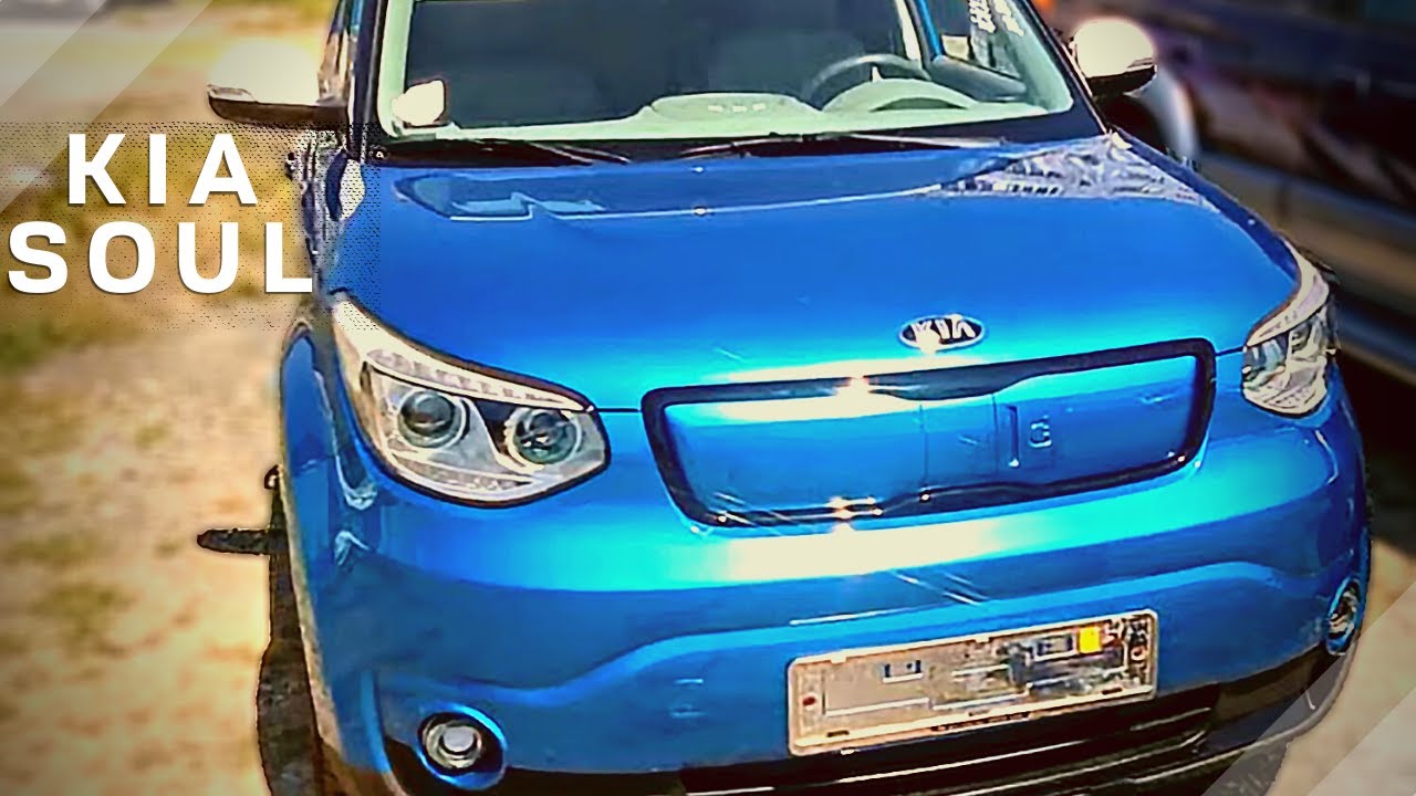 КОРЕЙСКИЙ ЭЛЕКТРОМОБИЛЬ KIA SOUL 2017 ГОД / КИА СОУЛ