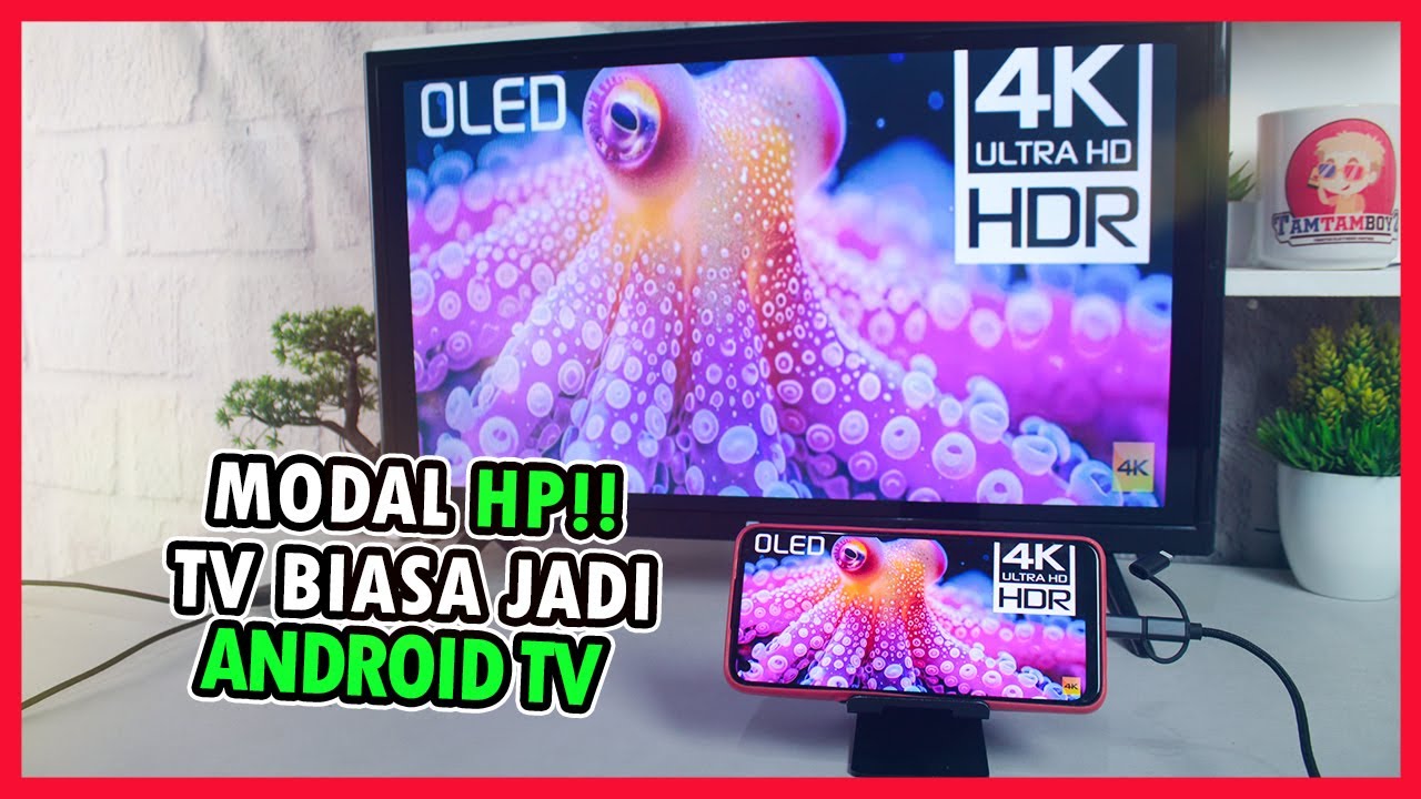 Tanpa Android tv box! Bisa Ubah TV Biasa jadi Android TV