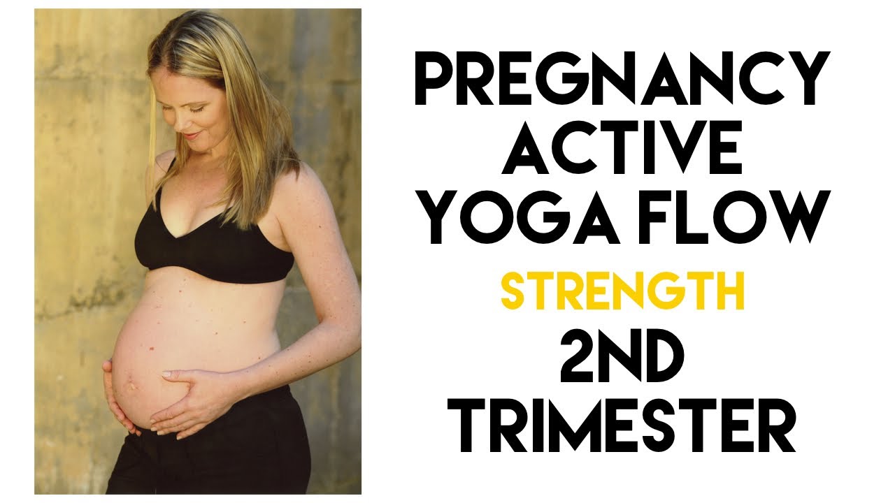 PRENATAL STRENGTH YOGA FLOW for Total Body Conditioning // Intermediate Level // 2nd trimester