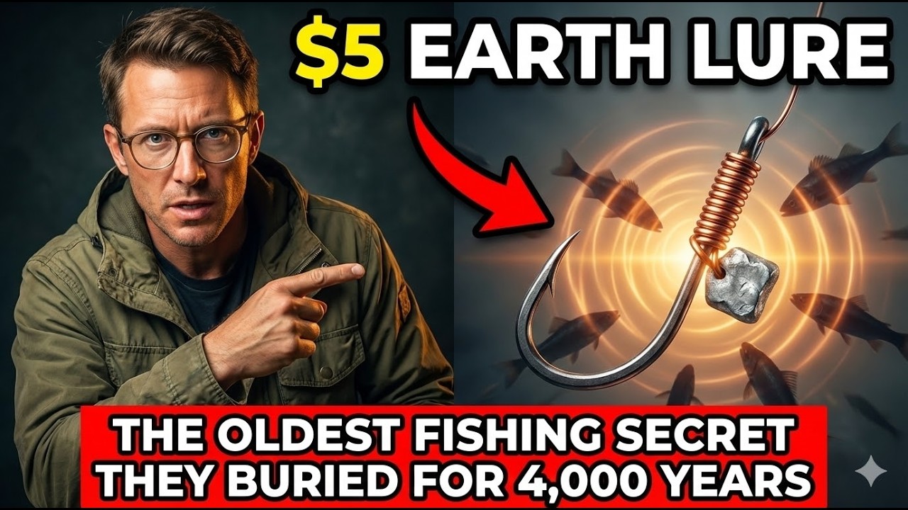 Two Metals on Your Hook Attract ANY Fish &mdash; The Earth Lure Secret They Buried