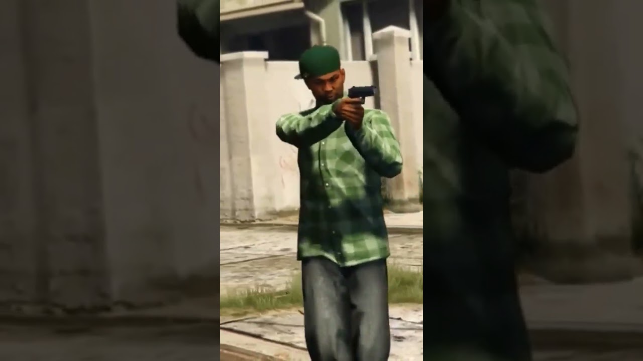 Grove street gang war in GTA 5