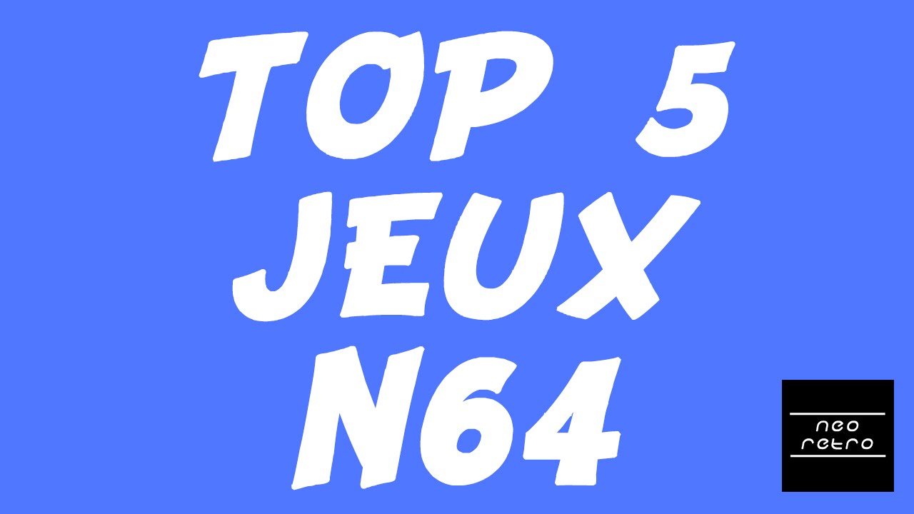 Top 5 des Jeux de la Nintendo 64 (Multijoueurs)