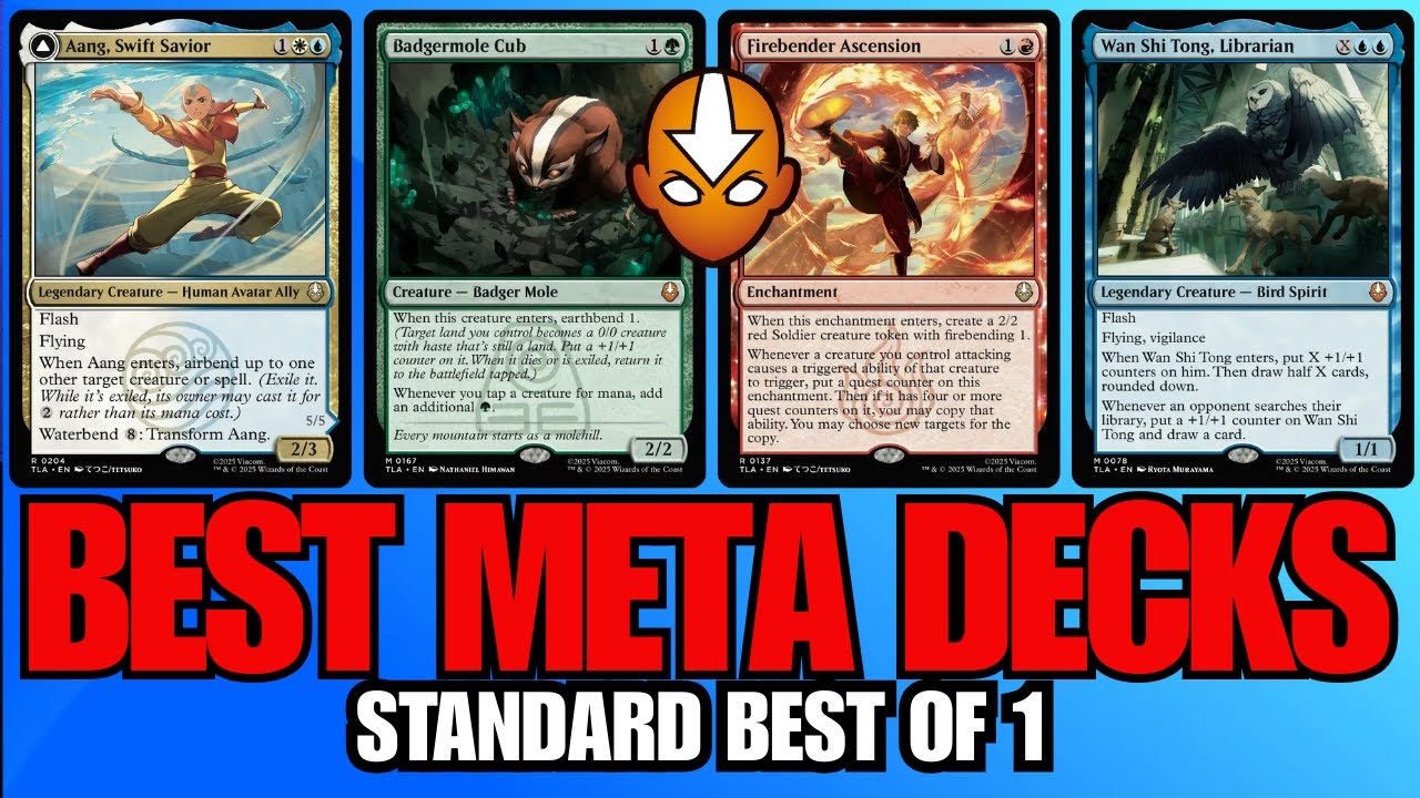 Лучшие стандартные колоды MTG Arena BO1 &mdash; обновлённый рейтинг мета-мощности