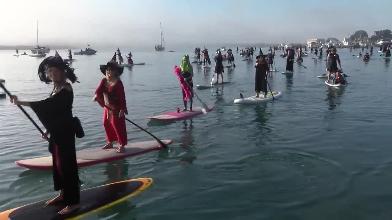 Witches on the water in Morro Bay