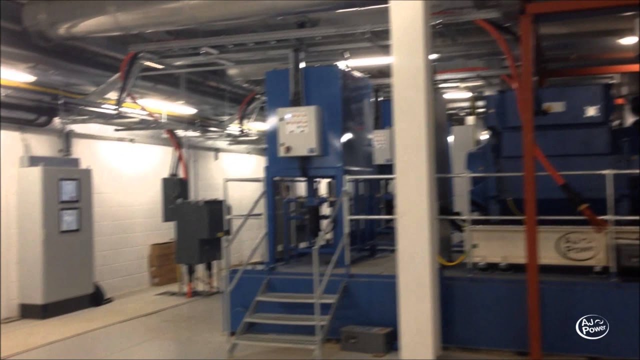 AJ Power Generating Sets in Plantroom of Data Centre