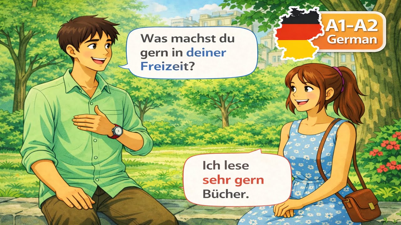 How to Talk About Your Hobbies in German &ndash; A1 Conversation