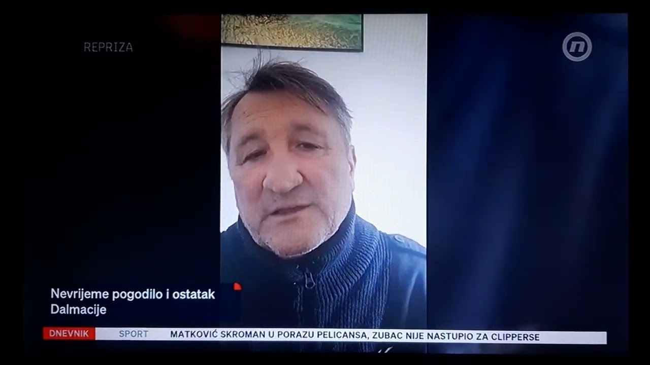 Nevrijeme pogodilo i ostatak Dalmacije 