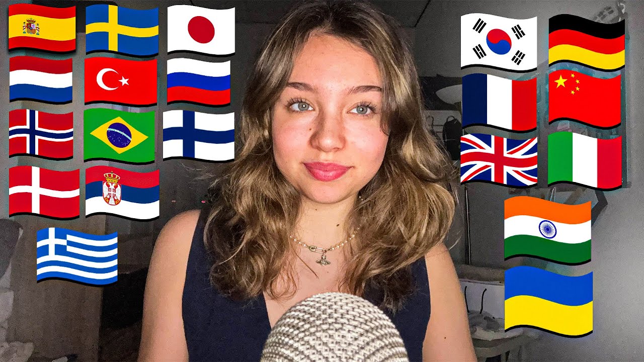 ASMR in 20 Different Languages! 🗣️ (Find Your Language!)