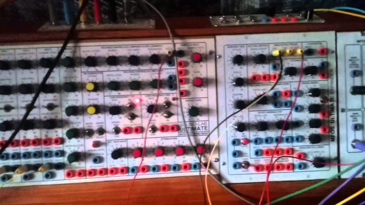 Goofing with two MFOS SL Mark IIs, Ultimate and Sequencer.