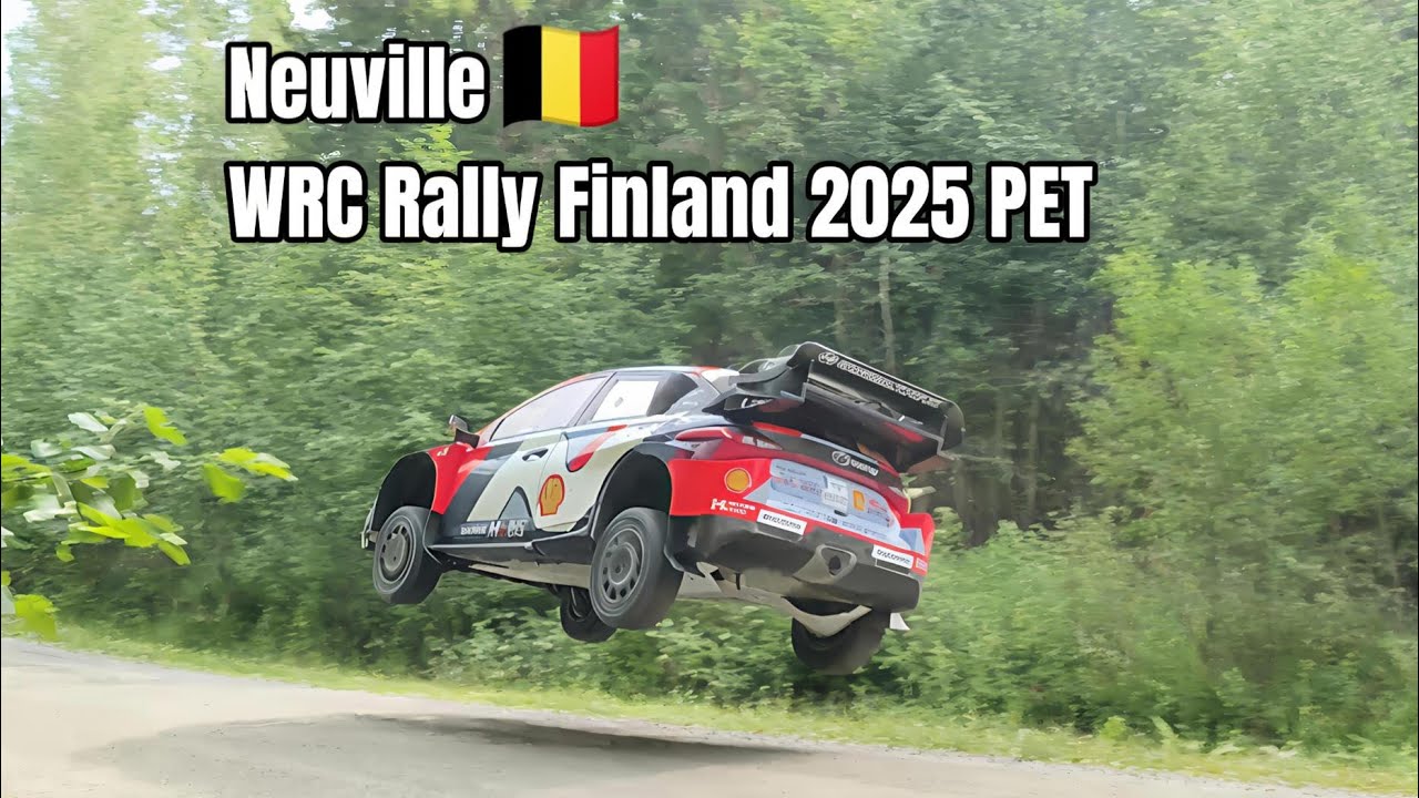 Neuville🇧🇪 | FLYING WRC Finland 2025 Test Day | 