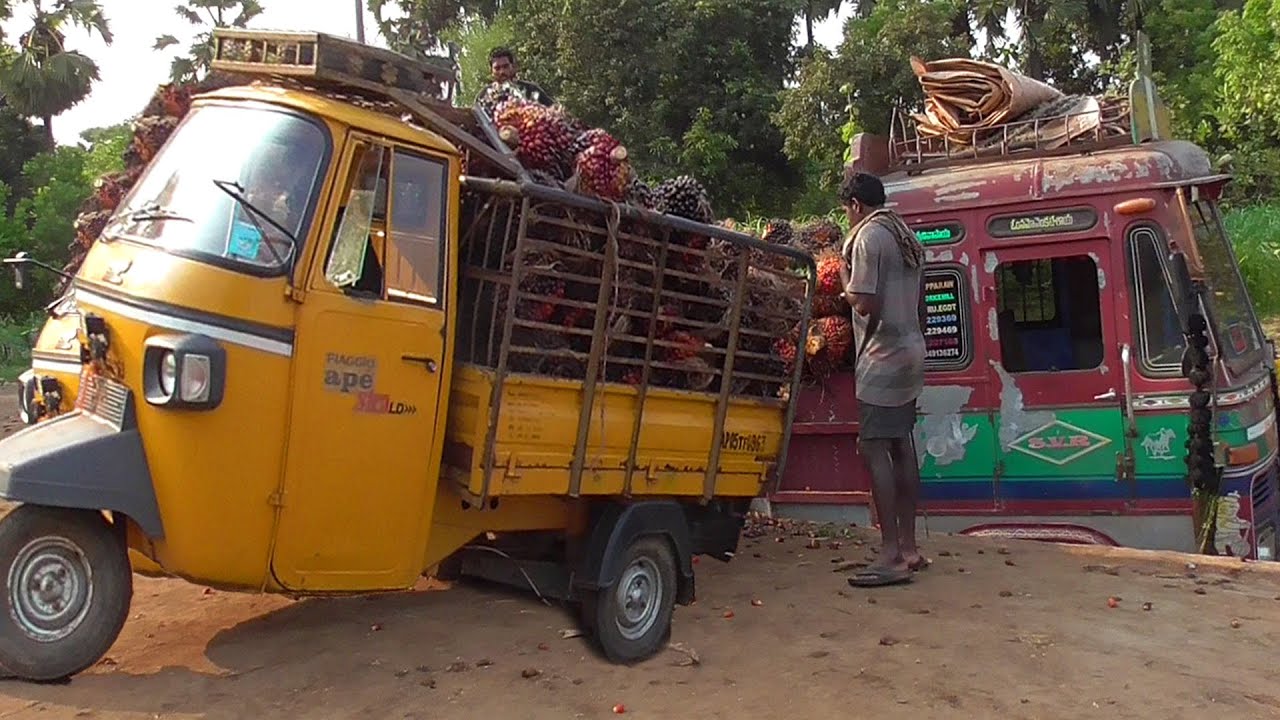 Loaded Ape PIAGGIO Ape Tuk Tuk 