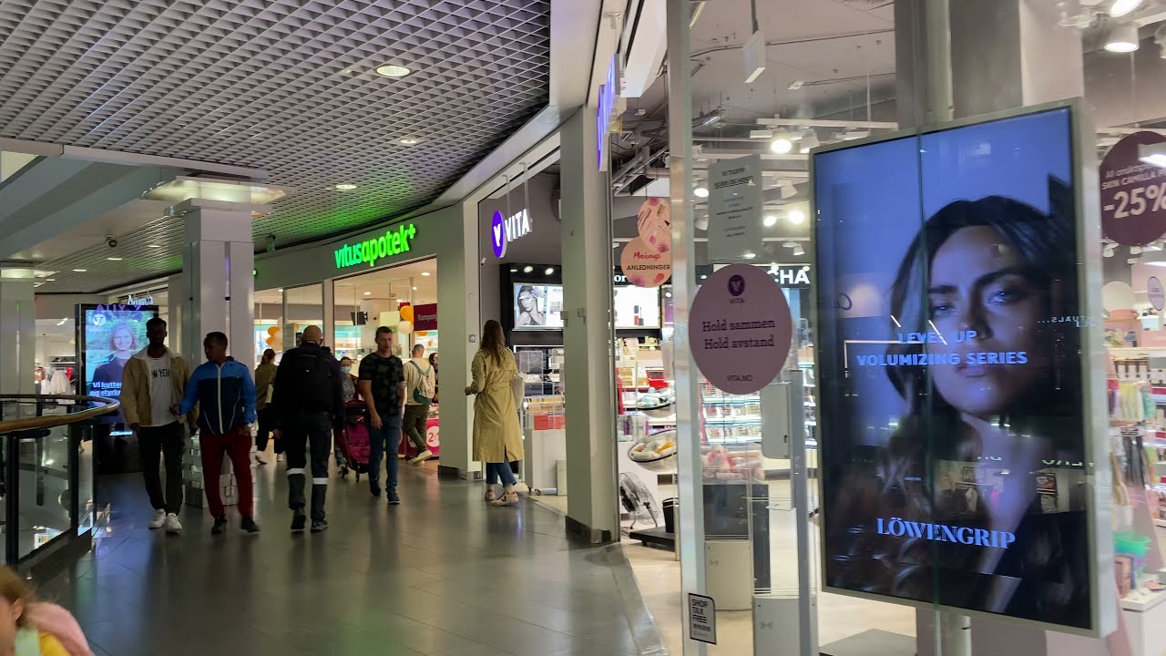 4K OSLO CITY SHOPPING CENTER 👛👠 September 2021 by oslo elsa67
