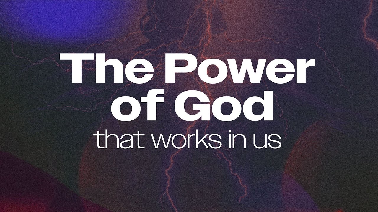 Welcome to our Sunday Service I THE POWER OF GOD THAT WORKS IN US | 11/01/2026