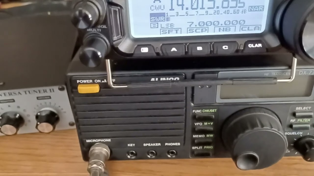 My new Rig YEASU FT-891. November 5, 2023, 20:00 UTC. ARRL Sweepstakes CW Contest