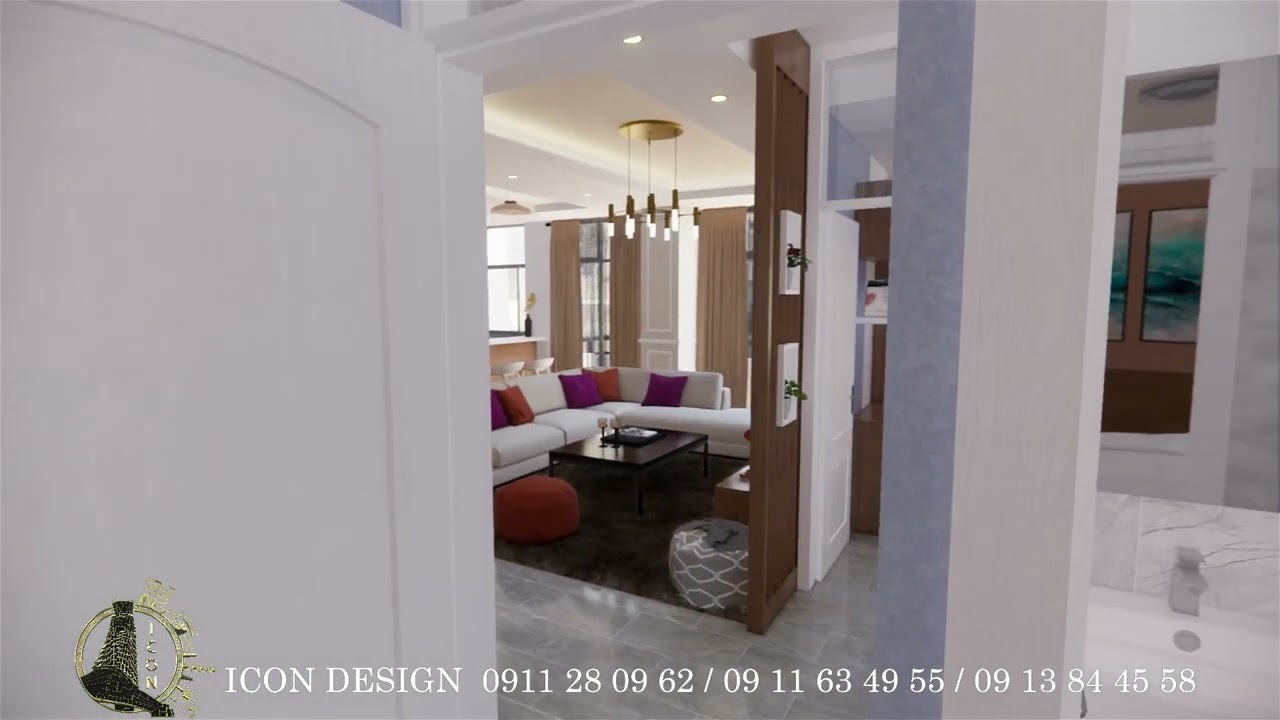 modern 3 bedroom 40/60 condominium in a 103m2 area