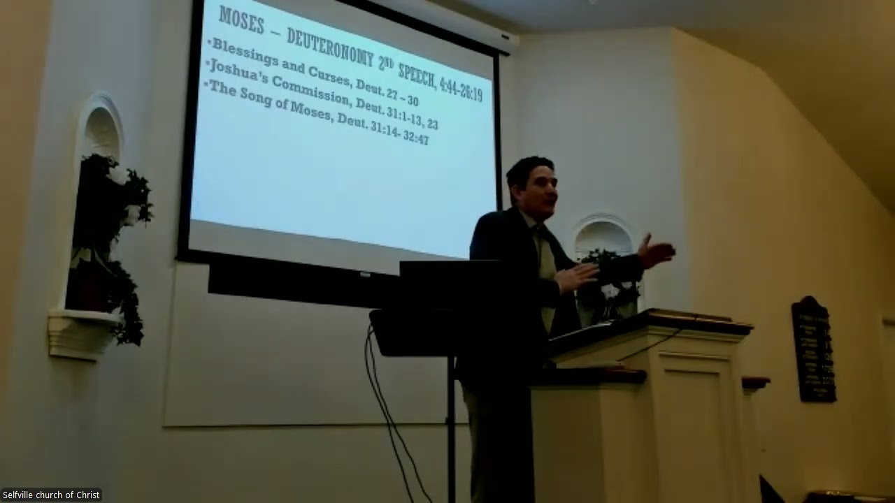 Moses Class Lesson 14 PT 7 - Sam White 02.08.26