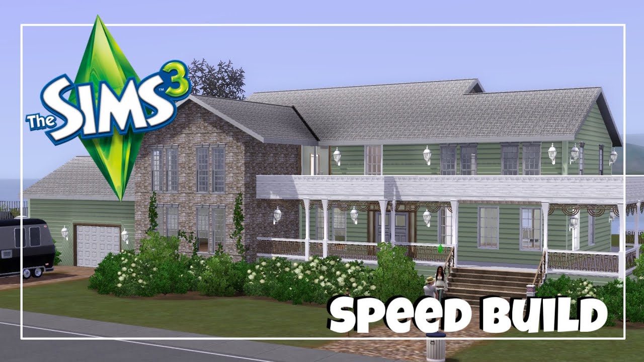 Sims 3 Speed Build: Legacy Family Home (Gen. 1) ༘⋆𓏲ּ𝄢