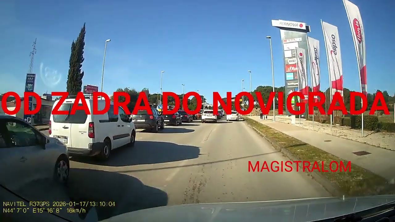 Autokamera - Od Zadra do Novigrada