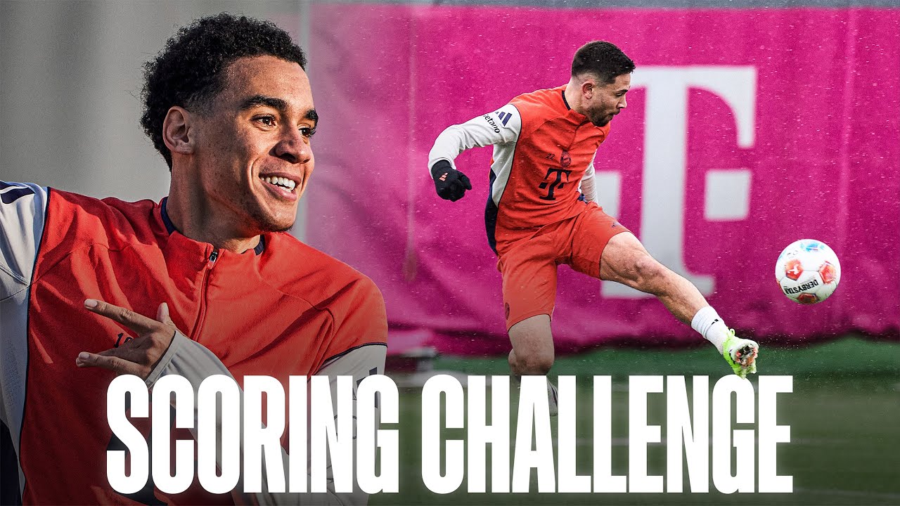 EPIC SHOWDOWN between Musiala & Guerreiro 👀💫 Scoring Challenge in Training