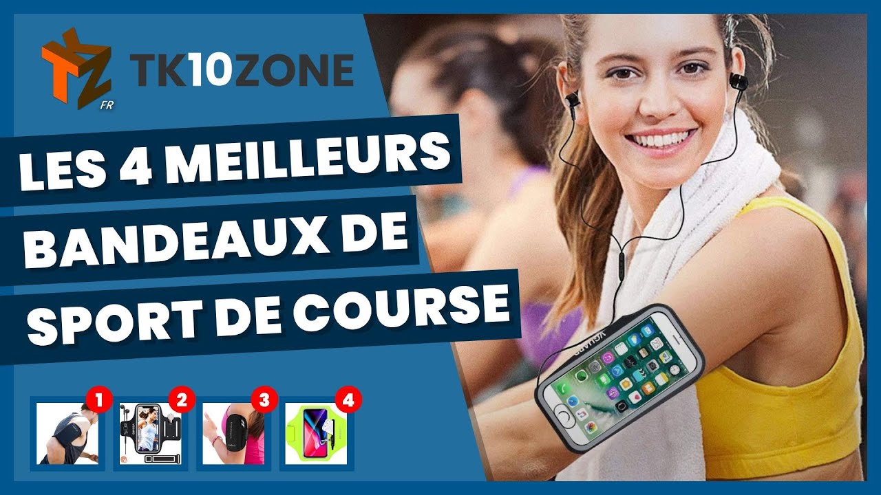 Les 4 meilleurs bandeaux de sport de course pour téléphone portable et boîtes à gants